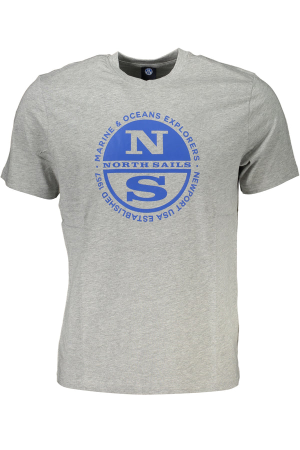 T-SHIRT DE MANGA CURTA HOMEM NORTH SAILS CINZA