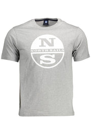 NORTH SAILS MEN'S SHORT SLEEVE T-SHIRT GREY