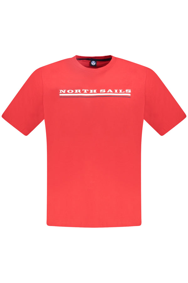 T-SHIRT DE MANGA CURTA HOMEM NORTH SAILS VERMELHA