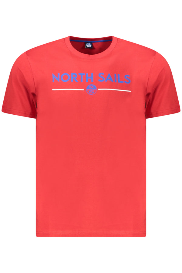 T-SHIRT DE MANGA CURTA HOMEM NORTH SAILS VERMELHA