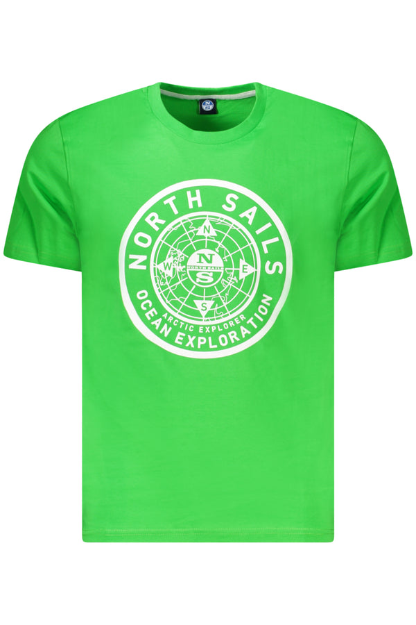 T-SHIRT MANGA CURTA NORTH SAILS HOMEM VERDE