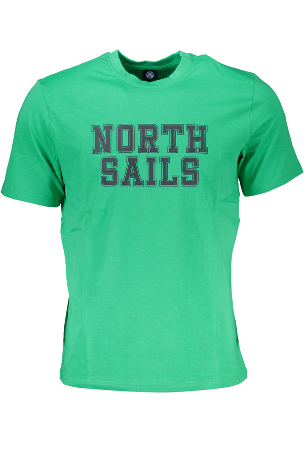 T-SHIRT DE MANGA CURTA HOMEM VERDE NORTH SAILS