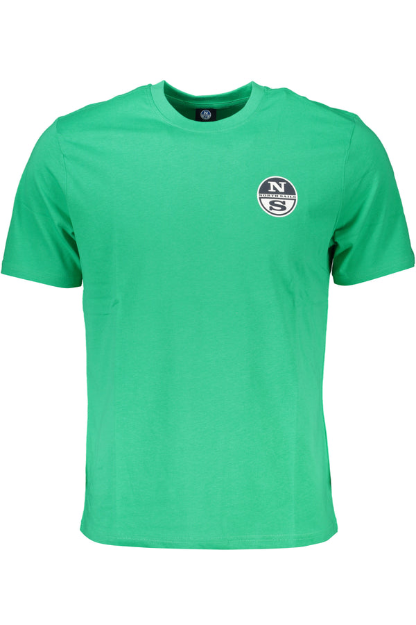 T-SHIRT DE MANGA CURTA HOMEM VERDE NORTH SAILS