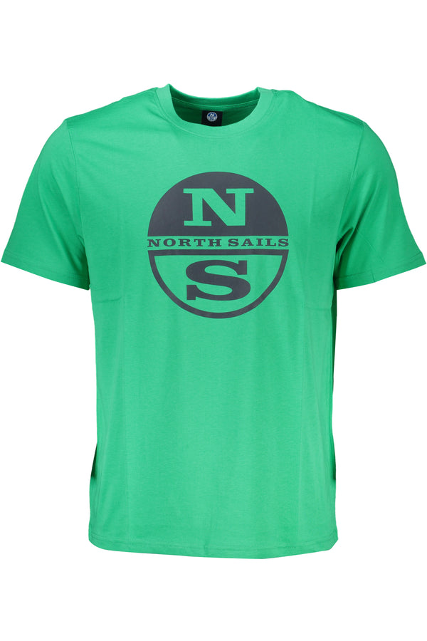 T-SHIRT DE MANGA CURTA HOMEM VERDE NORTH SAILS