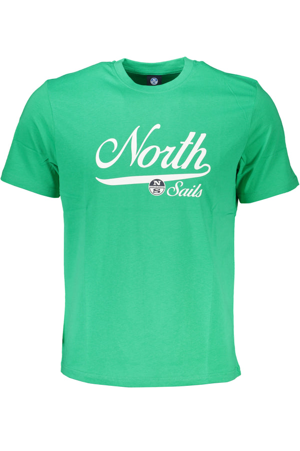 T-SHIRT DE MANGA CURTA HOMEM VERDE NORTH SAILS