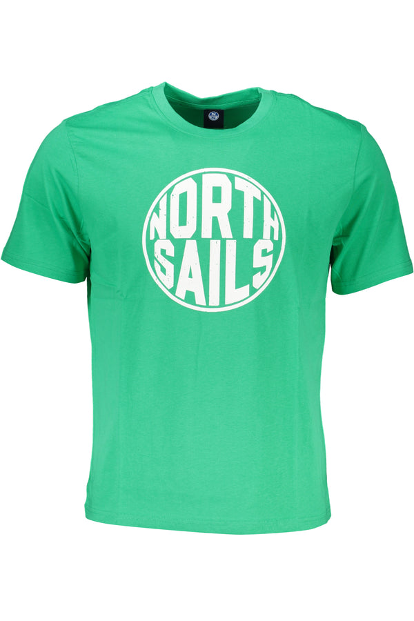 T-SHIRT DE MANGA CURTA HOMEM VERDE NORTH SAILS