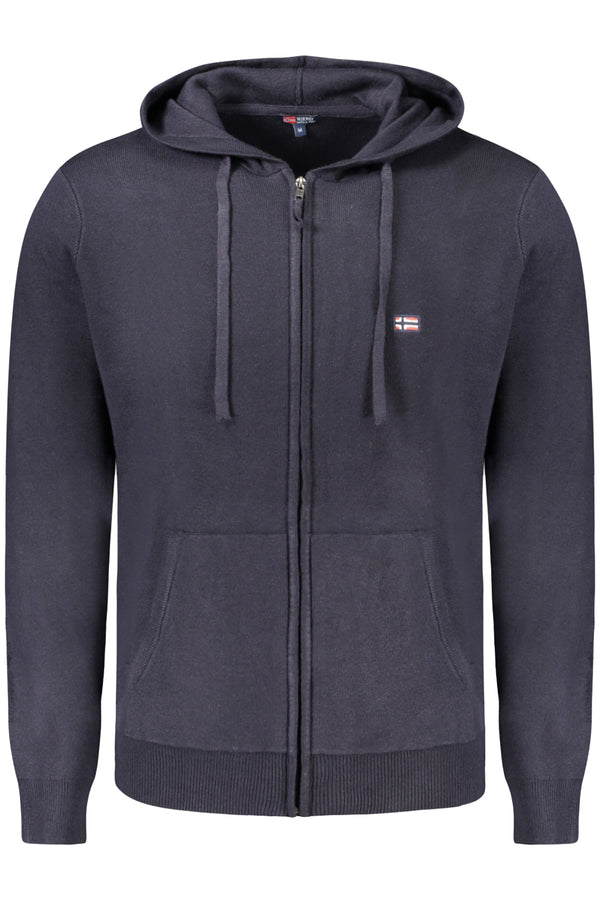 CARDIGAN HOMEM AZUL NORUEGA 1963