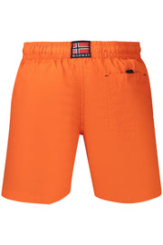 CALÇÕES DE BANHO COM ATACADORES NORWAY 1963 HOMEM LARANJA