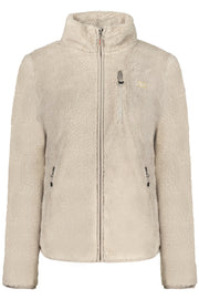 SWEATSHIRT COM FECHO NORWAY 1963 MULHER BEGE