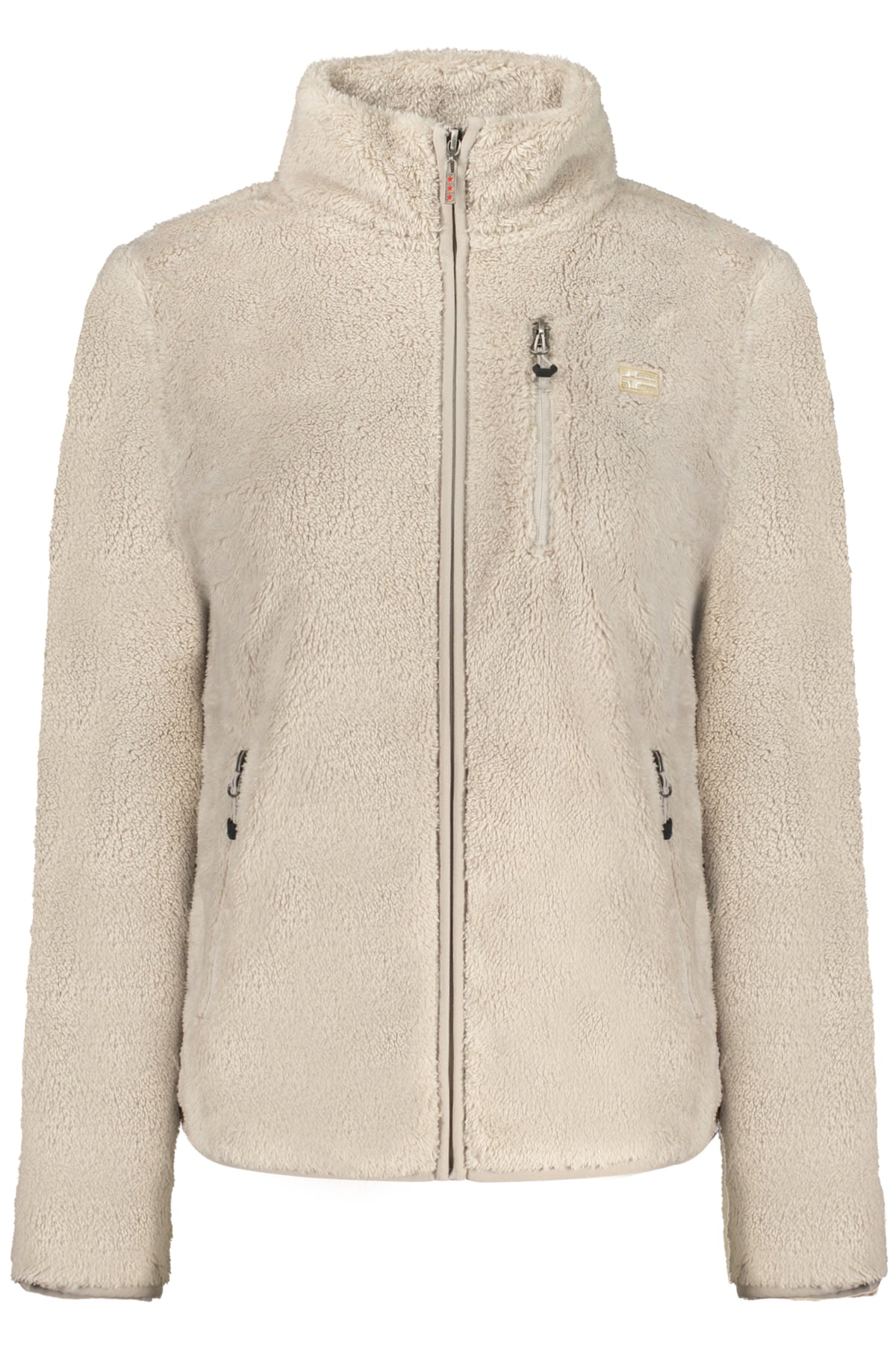 SWEATSHIRT COM FECHO NORWAY 1963 MULHER BEGE