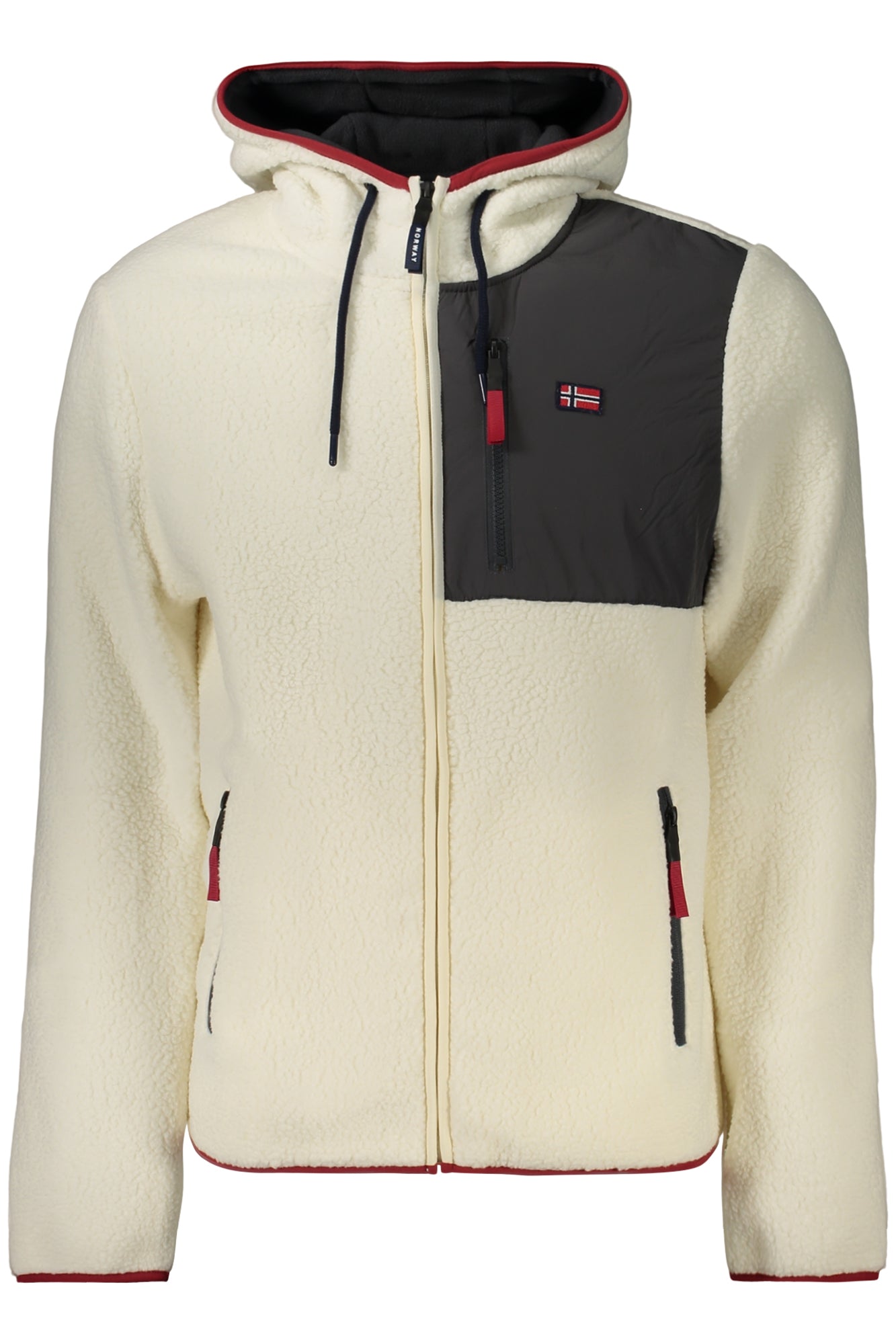 SWEATSHIRT COM FECHO NORWAY 1963 HOMEM BRANCA
