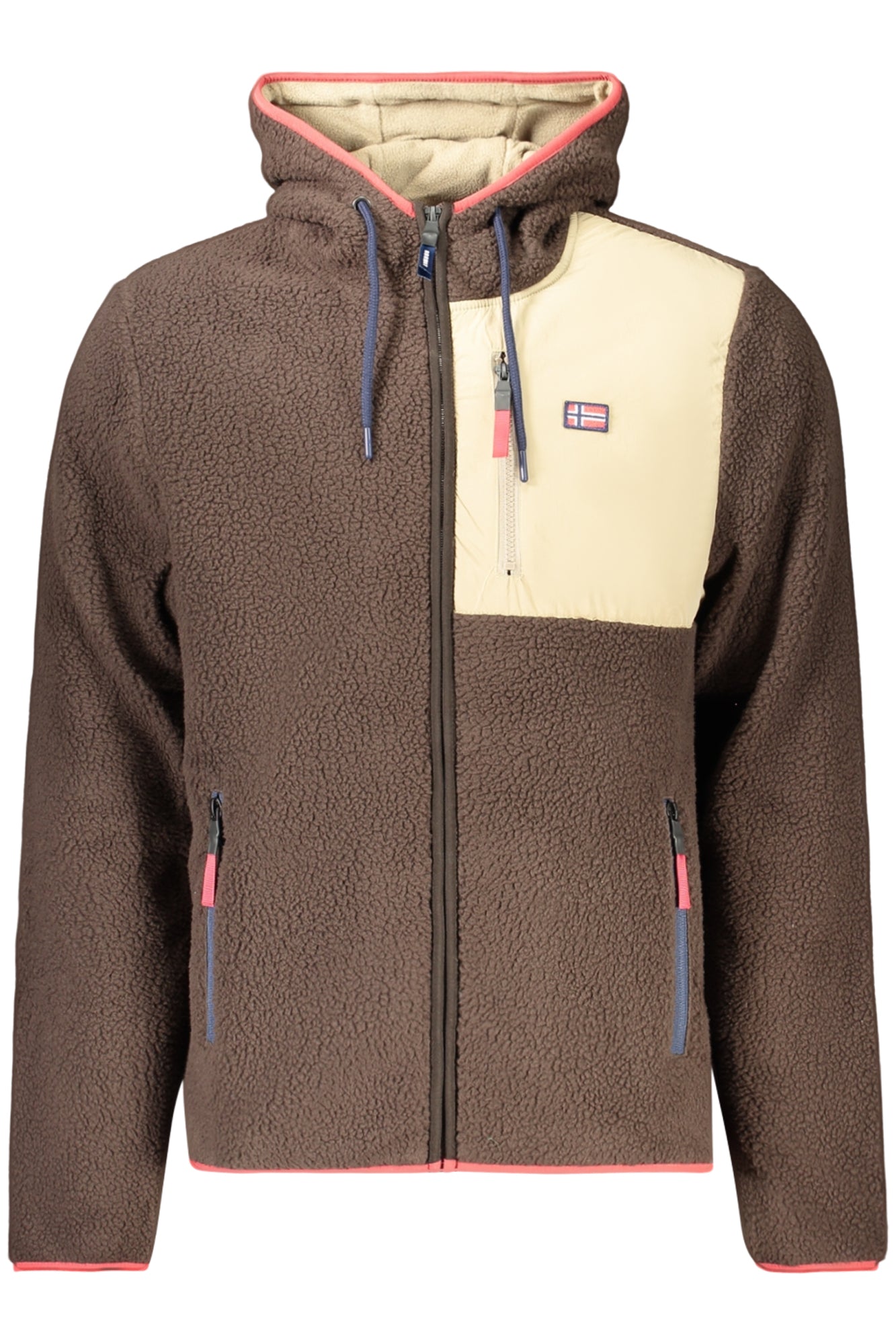 SWEATSHIRT COM FECHO NORWAY 1963 HOMEM CASTANHA