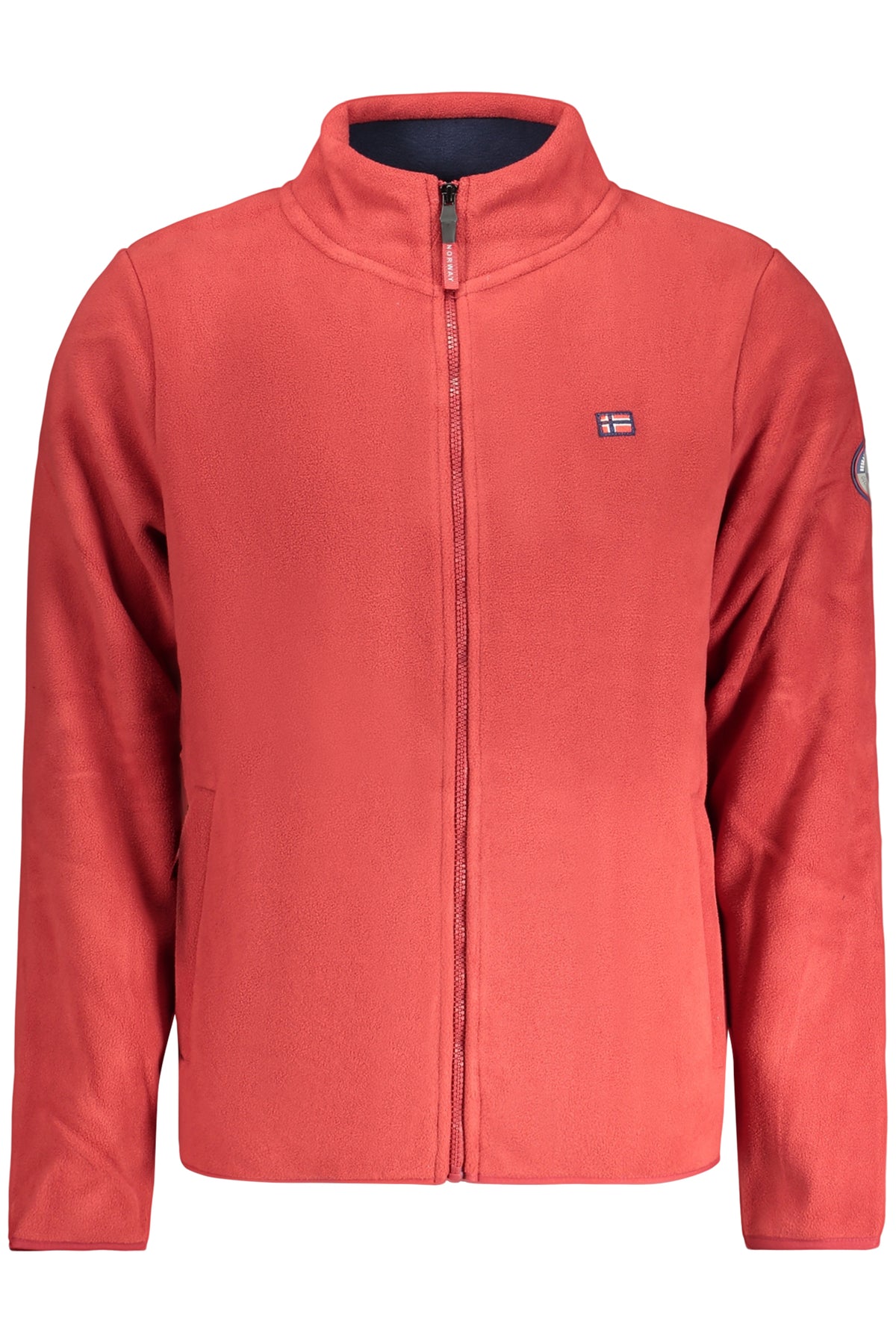 SWEATSHIRT COM BORDADO NORWAY 1963 HOMEM VERMELHA