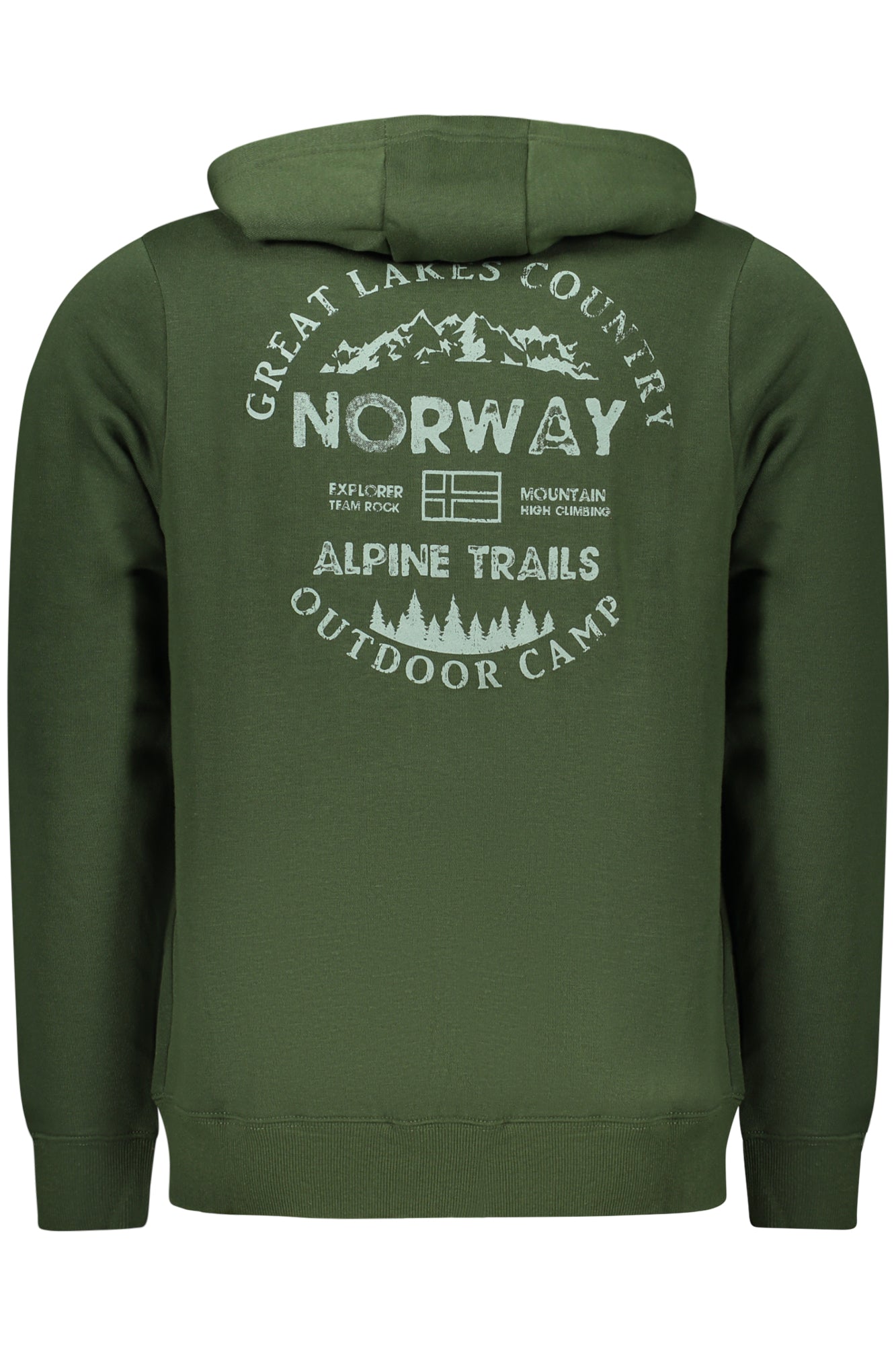 SWEATSHIRT EM ALGODÃO NORWAY 1963 HOMEM VERDE