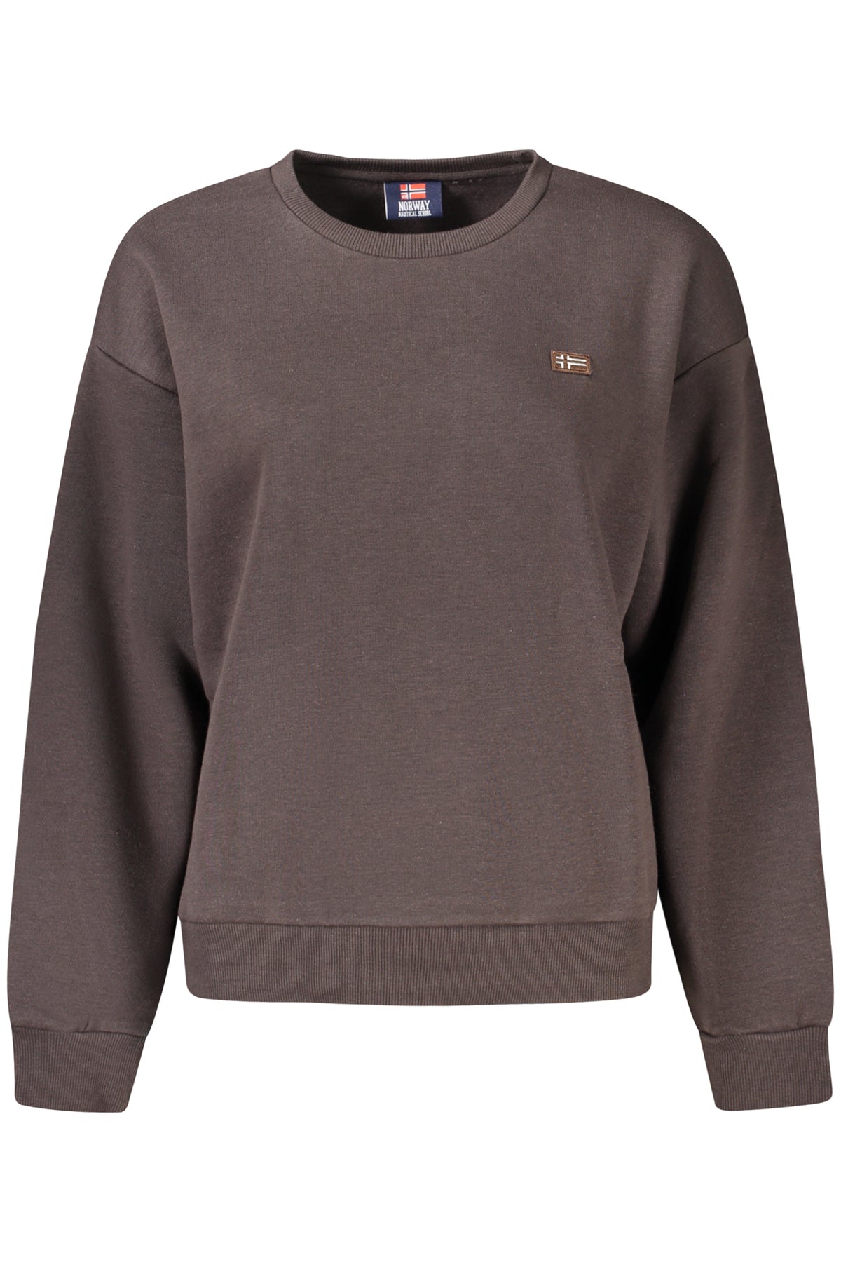 SWEATSHIRT EM ALGODÃO NORWAY 1963 MULHER CASTANHA