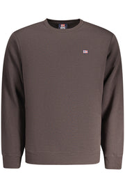 SWEATSHIRT EM ALGODÃO NORWAY 1963 HOMEM CASTANHA