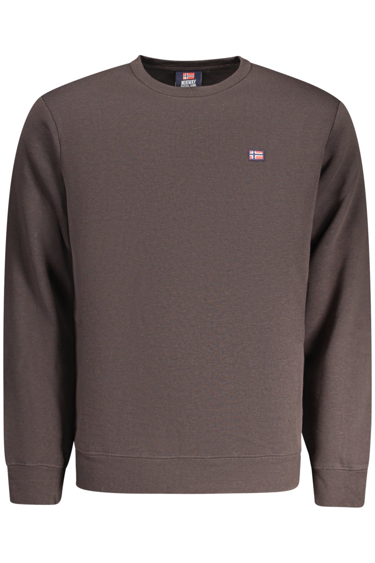 SWEATSHIRT EM ALGODÃO NORWAY 1963 HOMEM CASTANHA