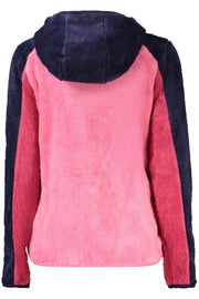 BLUSÃO COM CAPUZ NORWAY 1963 MULHER ROSA