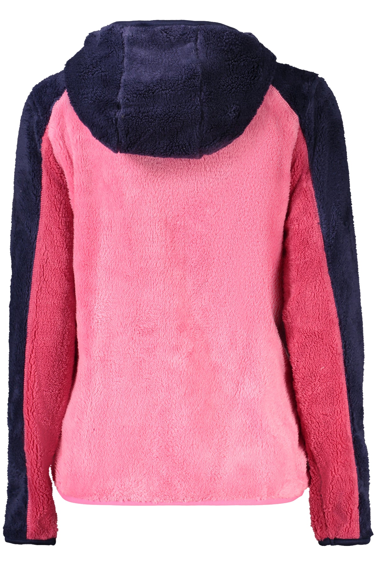BLUSÃO COM CAPUZ NORWAY 1963 MULHER ROSA