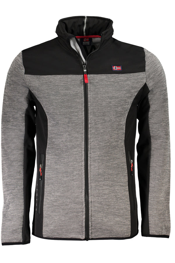 NORUEGA 1963 CASACO ESPORTIVO MASCULINO CINZA