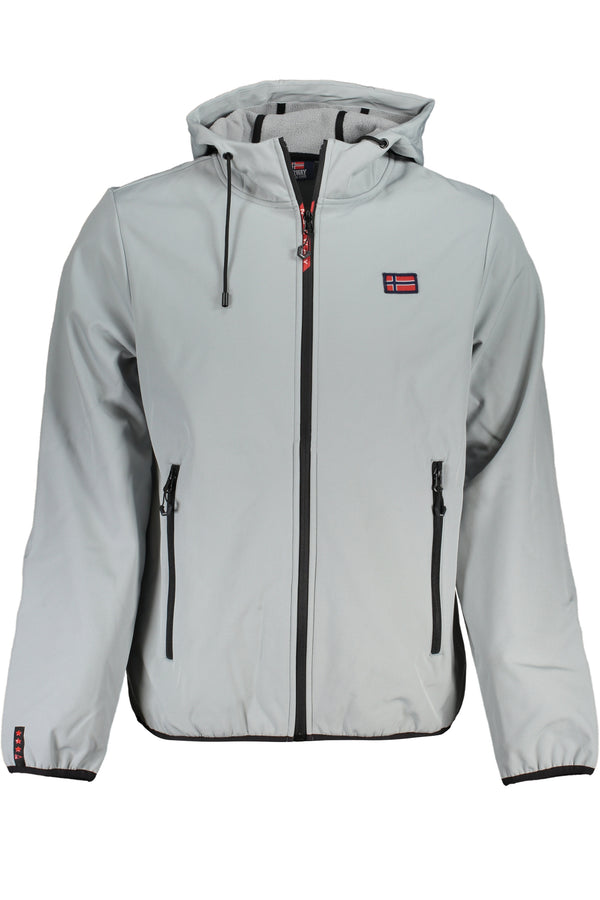JAQUETA ESPORTIVA CINZA MASCULINA NORUEGA 1963