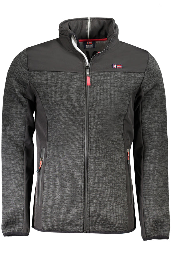 JAQUETA ESPORTIVA MASCULINA NORUEGA 1963 PRETA