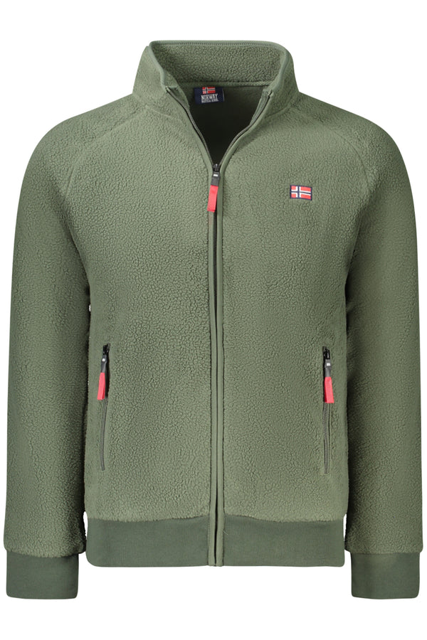 NORUEGA 1963 JAQUETA ESPORTIVA MASCULINA VERDE