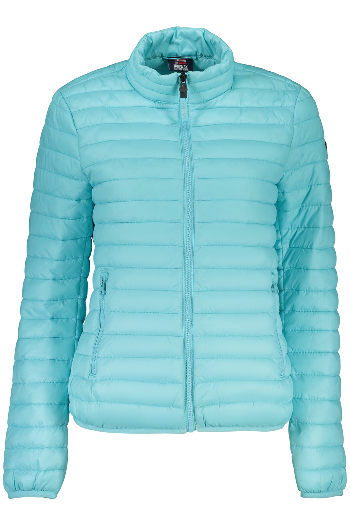BLUSÃO COM FECHO NORWAY 1963 MULHER AZUL CLARO