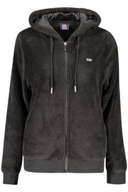 BLUSÃO COM CAPUZ NORWAY 1963 MULHER PRETO
