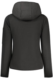 BLUSÃO COM CAPUZ NORWAY 1963 MULHER PRETO