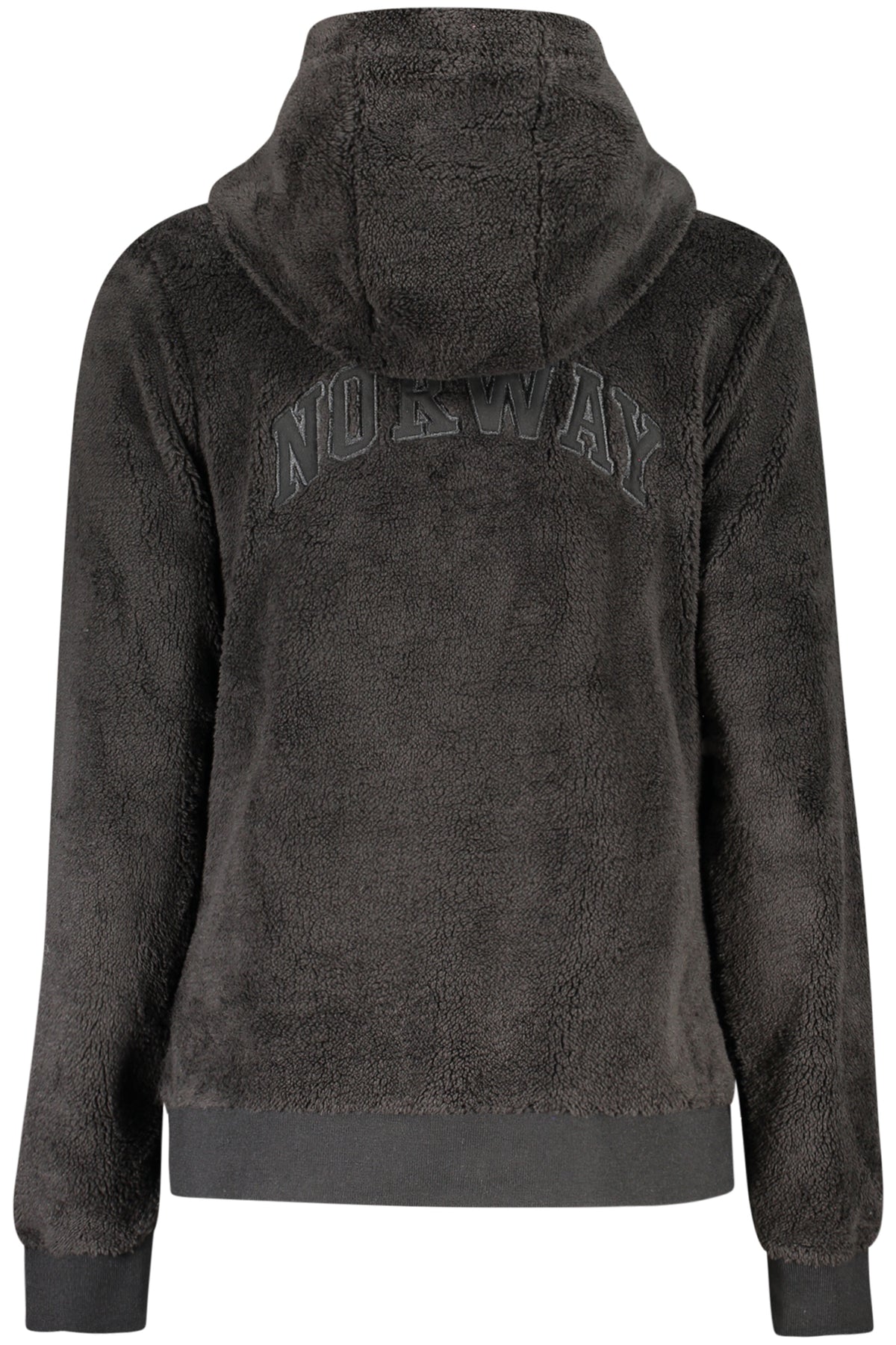 BLUSÃO COM CAPUZ NORWAY 1963 MULHER PRETO