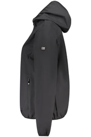 BLUSÃO COM CAPUZ NORWAY 1963 MULHER PRETO
