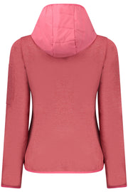 BLUSÃO COM CAPUZ NORWAY 1963 MULHER ROSA