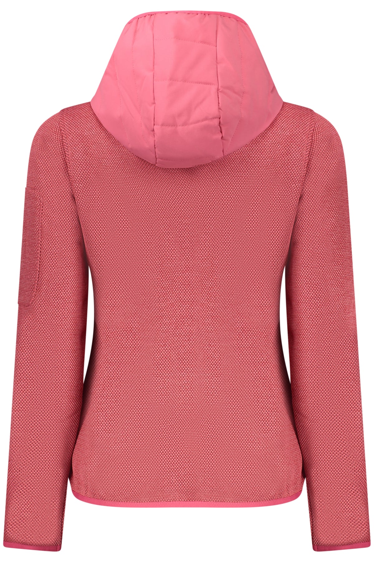 BLUSÃO COM CAPUZ NORWAY 1963 MULHER ROSA