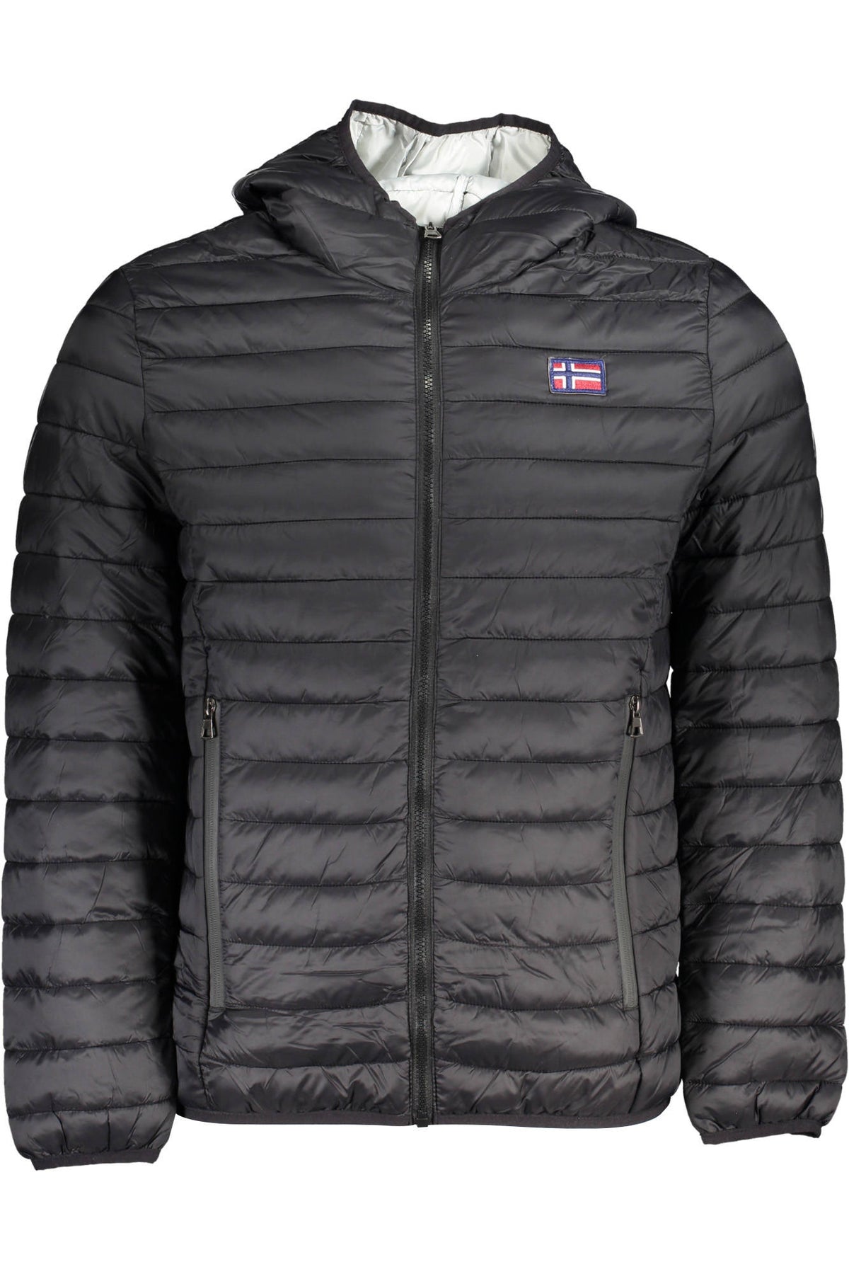 BLUSÃO COM CAPUZ NORWAY 1963 HOMEM PRETO