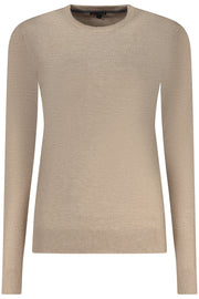 CAMISOLA COM LOGÓTIPO NORWAY 1963 MULHER BEGE