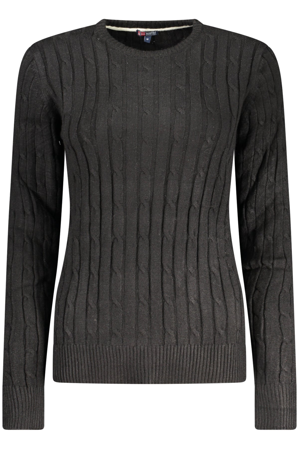 CAMISOLA COM LOGÓTIPO NORWAY 1963 MULHER PRETA
