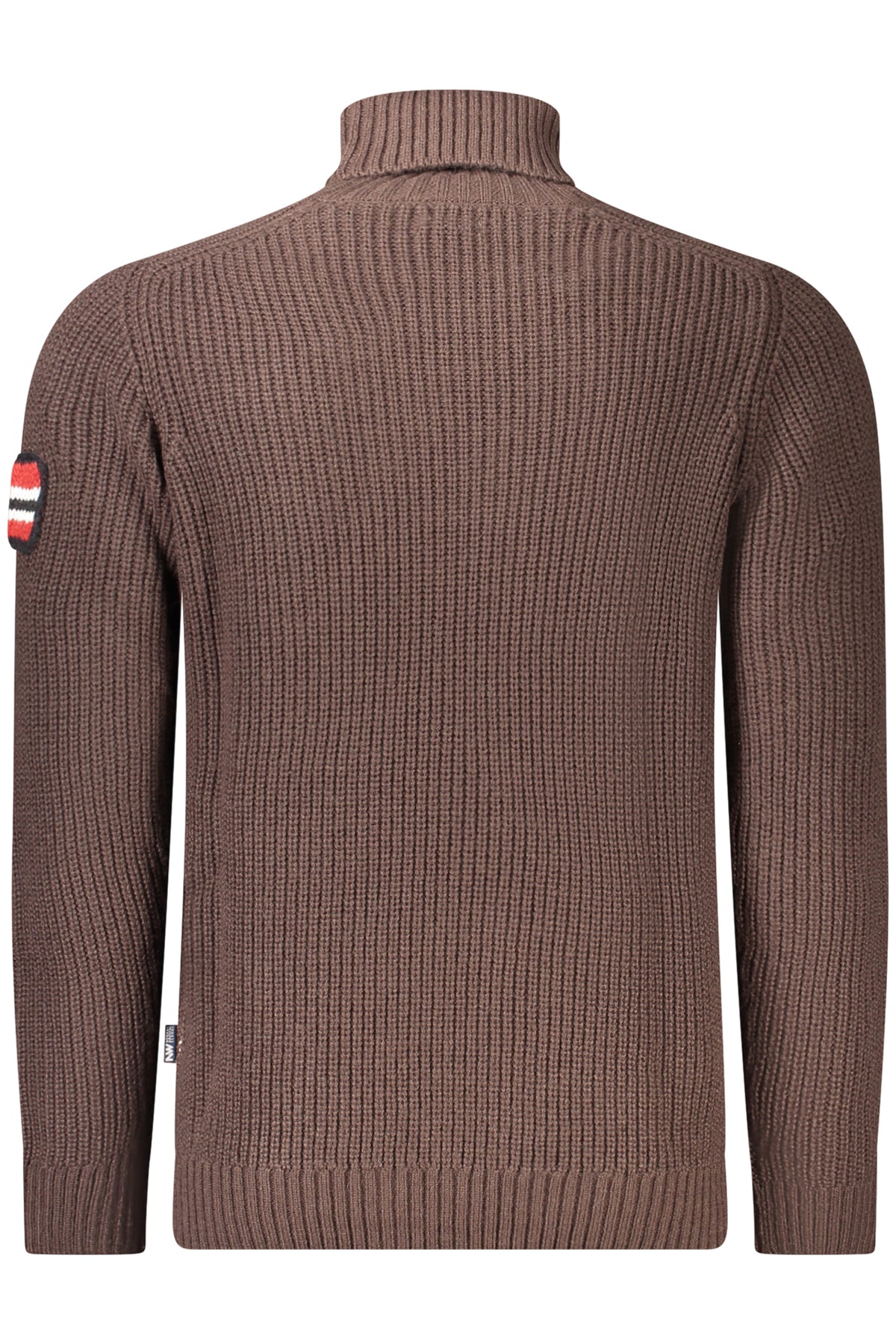 CAMISOLA COM BORDADO NORWAY 1963 HOMEM CASTANHA