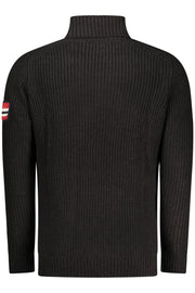 CAMISOLA COM BORDADO NORWAY 1963 HOMEM PRETA