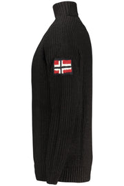 CAMISOLA COM BORDADO NORWAY 1963 HOMEM PRETA