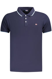 POLO EM ALGODÃO NORWAY 1963 HOMEM AZUL