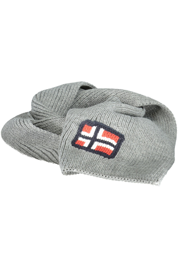 NORUEGA 1963 LENÇO CINZA MASCULINO