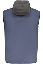 COLETE COM CAPUZ NORWAY 1963 HOMEM AZUL