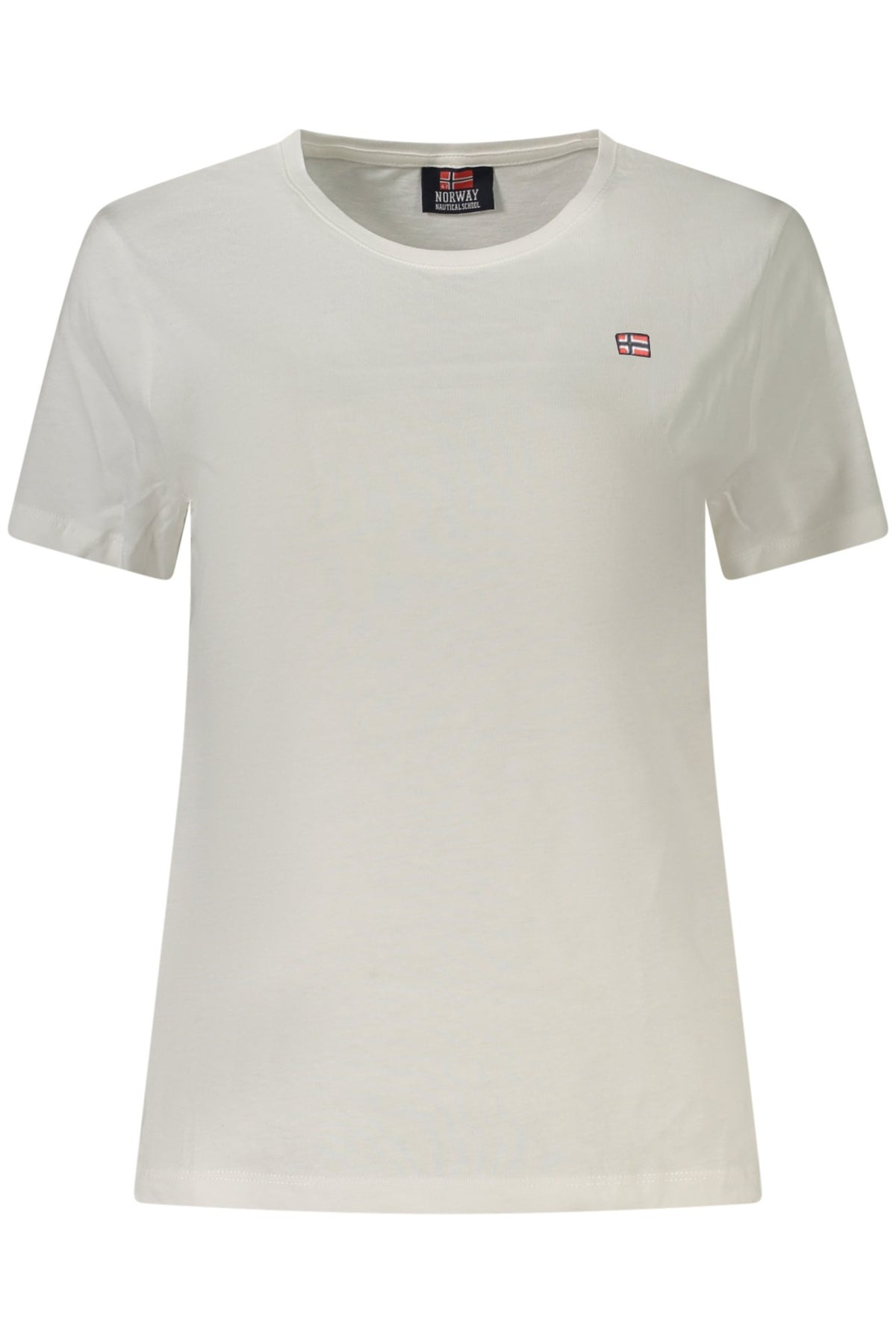 T-SHIRT EM ALGODÃO NORWAY 1963 MULHER BRANCA