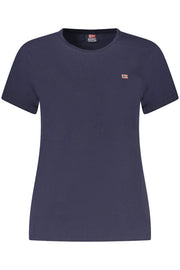 T-SHIRT EM ALGODÃO NORWAY 1963 MULHER AZUL