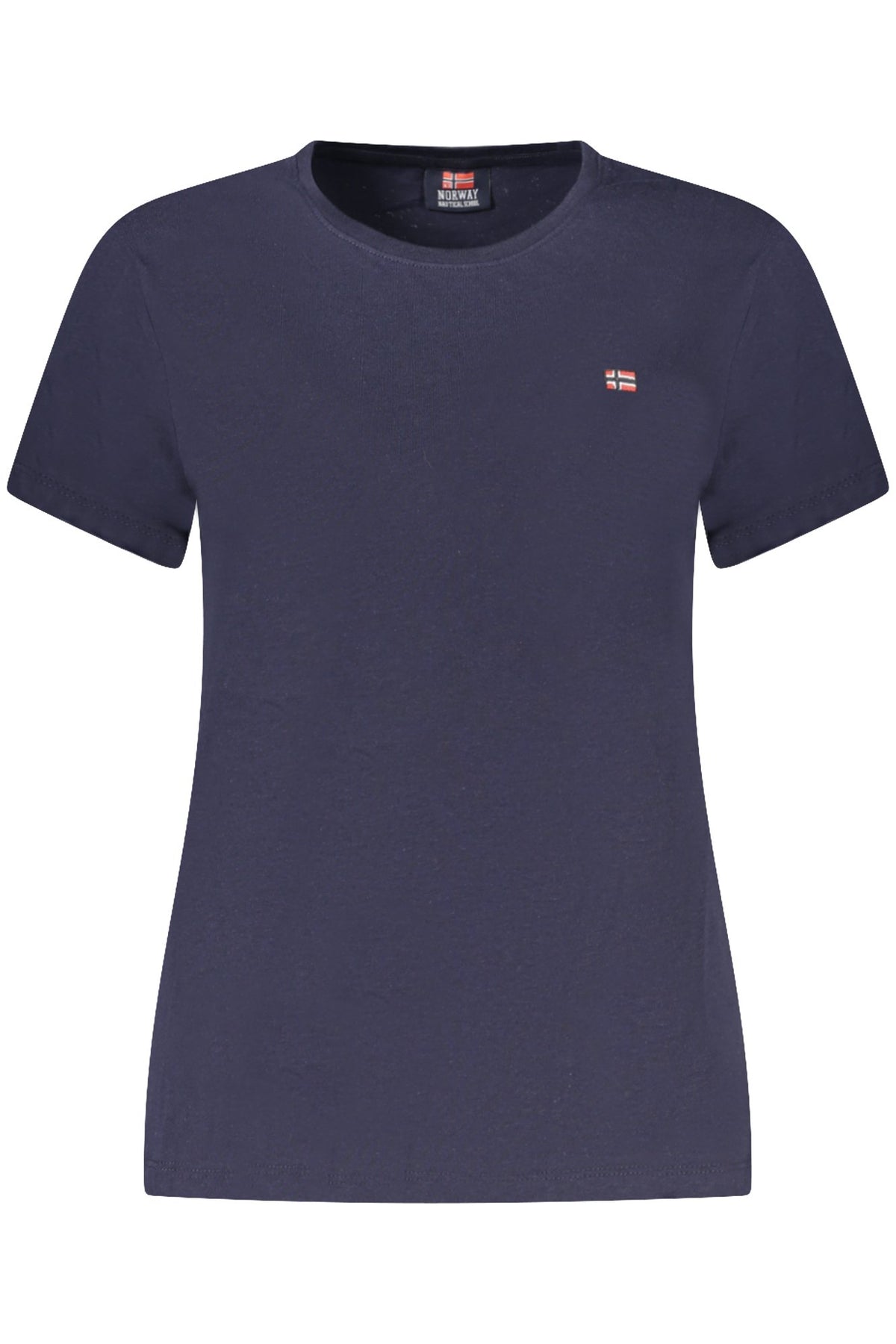 T-SHIRT EM ALGODÃO NORWAY 1963 MULHER AZUL