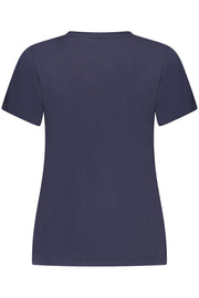 T-SHIRT EM ALGODÃO NORWAY 1963 MULHER AZUL