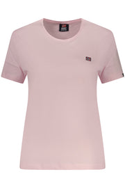 T-SHIRT EM ALGODÃO NORWAY 1963 MULHER ROSA