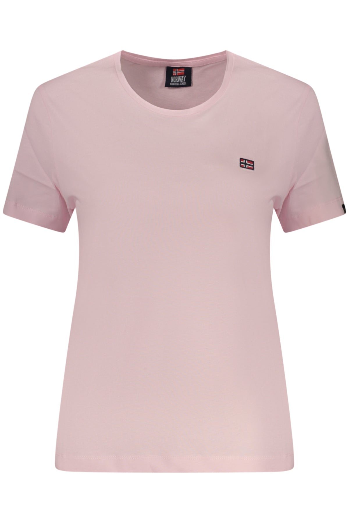 T-SHIRT EM ALGODÃO NORWAY 1963 MULHER ROSA