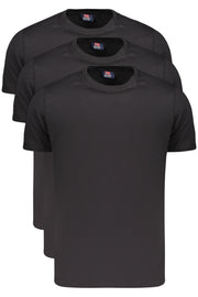 T-SHIRT EM ALGODÃO NORWAY 1963 HOMEM PRETA
